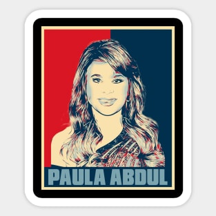 Paula Abdul Hope Poster Popart Sticker